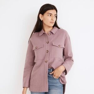 Madewell Waffleback Branner Shirt Jacket Size Large